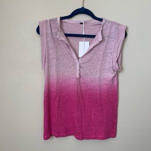 ❤️ YFB Young fabulous & Broke Top Tie dyed ombré